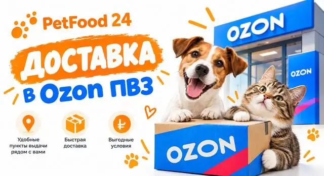 Новинка: доставка в пункты выдачи Ozon по всей России
