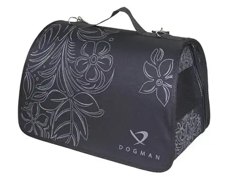 Купить Догман Сумка-переноска для собак и кошек Лира черная