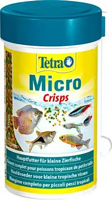 Tetra корм для всех видов мелких рыб, микрочипсы