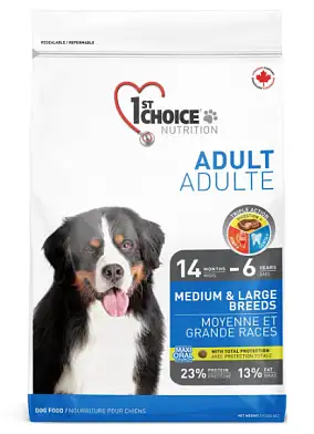 1st Choice Adult Medium & Large Breeds сухой корм для взрослых собак средних и крупных пород с курицей